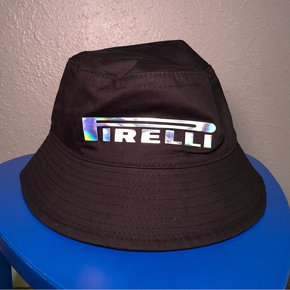 Black Bucket Hat F1 Pirelli Motorsport NWT